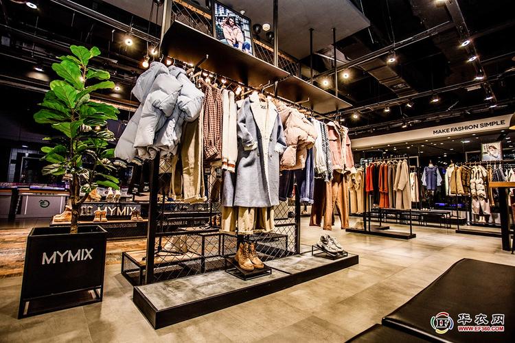 mymix女装店产品陈列图 服装服饰批发的流量与转化密码